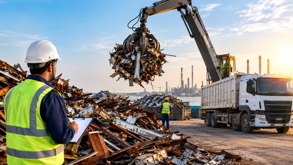 • industrial scrap buyer Saudi Arabia